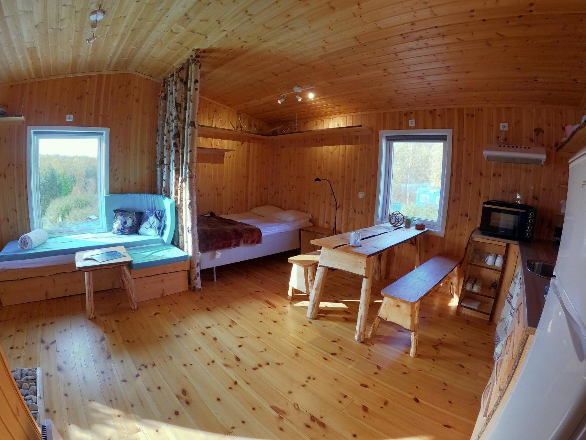 Wild Caribou'S Wildwood Cabin Lakselv Bagian luar foto